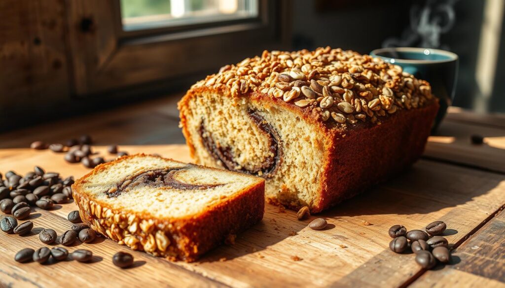 easy coffee cake with oat streusel